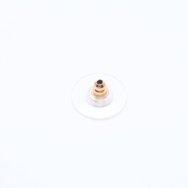 CHANEL シャネル ココマーク ピアス 重量約3.05g A14B刻印 メタル シルバー ゴールド バイカラー 片耳用 美品 中古 4c060785