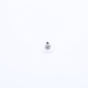 CHANEL Cocomark Earrings Accessories Weight Approx. 1.38g 00A Stamp Metal Silver One Ear Good Condition Used 4c073507