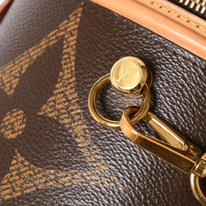 極美品 LOUIS VUITTON ルイヴィトン カンヌ バニティバッグ モノグラム ジャイアント M44603 ブラウン モノグラム リバース ショルダーバッグ 中古 4a004342