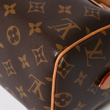 画像をギャラリービューアに読み込む, 極美品 LOUIS VUITTON ルイヴィトン ショルダーバッグ スピーディバンドリエール20 M46222 レザー PVC ブラウン ゴールド金具 中古 4a004346