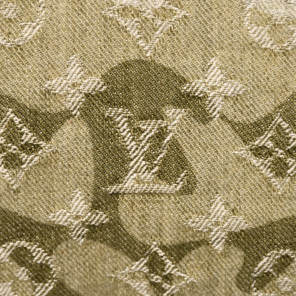 LOUIS VUITTON ルイヴィトン モノグラモフラージュ デニム ジャスミン ハンドバッグ M95772 カーキ 村上隆 廃盤 美品 中古 4a004387