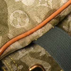 LOUIS VUITTON ルイヴィトン モノグラモフラージュ デニム ジャスミン ハンドバッグ M95772 カーキ 村上隆 廃盤 美品 中古 4a004387