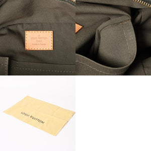 LOUIS VUITTON ルイヴィトン モノグラモフラージュ デニム ジャスミン ハンドバッグ M95772 カーキ 村上隆 廃盤 美品 中古 4a004387