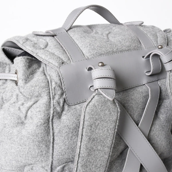 Like new LOUIS VUITTON 19AW Christopher XL Backpack M55252 Monogram Virgil Abloh Gray Used 4a003583
