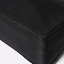画像をギャラリービューアに読み込む, 極美品 PRADA プラダ ホーボー ハンドバッグ MV515 トライアングルロゴ 三角ロゴプレート ナイロン ブラック 中古 4a004353