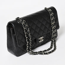 画像をギャラリービューアに読み込む, 極美品 CHANEL シャネル マトラッセ25 Wフラップ Wチェーンショルダーバッグ 19番台 ココマーク ラムスキン シルバー金具 中古 4a004347