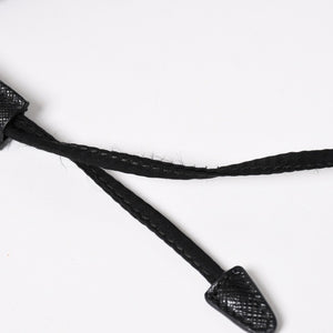 極美品 PRADA プラダ Re-Nylon 巾着型ポーチ 1NS369 トライアングルメタルプレート ミニバッグ クラッチバッグ ブラック シルバー金具 RFID 中古 4a004352