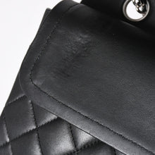 画像をギャラリービューアに読み込む, 極美品 CHANEL シャネル マトラッセ25 Wフラップ Wチェーンショルダーバッグ 19番台 ココマーク ラムスキン シルバー金具 中古 4a004347