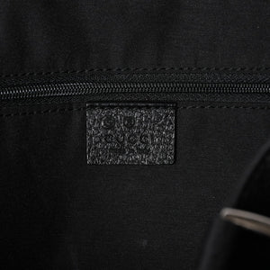 Very Good Condition GUCCI Gucci Tote Bag Handbag Black GG Nylon Silver Hardware 293580 Used 4a003027