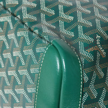 画像をギャラリービューアに読み込む, 新品同様品 GOYARD ゴヤール アルトワMM トートバッグ ハンドバッグ コーティングキャンバス レザー グリーン 中古 4a004366