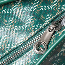 画像をギャラリービューアに読み込む, 新品同様品 GOYARD ゴヤール アルトワMM トートバッグ ハンドバッグ コーティングキャンバス レザー グリーン 中古 4a004366