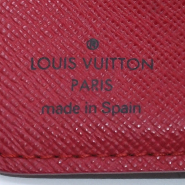 LOUIS VUITTON Monogram Cherry Compact Zip M95005 Bifold Wallet Takashi Murakami Brown Red CA0045 Good Condition Used 4a004363