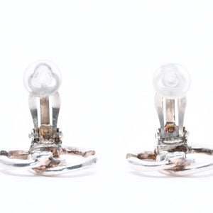 CHANEL シャネル VINTAGE ヴィンテージ ココマーク イヤリング 重量約6.14g 01A刻印 メタル シルバー 両耳用 美品 中古 4c069468