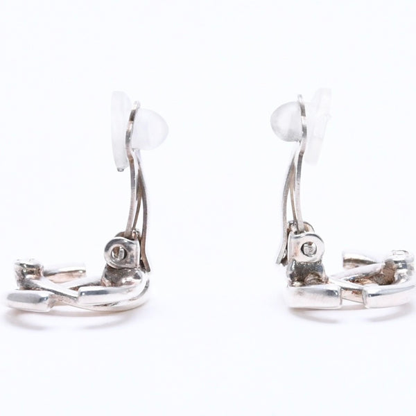 CHANEL シャネル VINTAGE ヴィンテージ ココマーク イヤリング 重量約6.14g 01A刻印 メタル シルバー 両耳用 美品 中古 4c069468