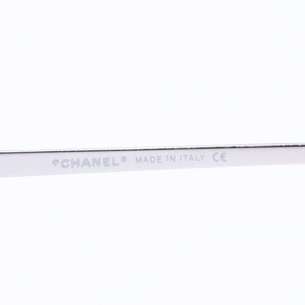 Very Good Condition CHANEL Rimless Sunglasses Eyewear 4017-D c.159/6I Size 62□17 120 Coco Mark Rhinestone Used 4a004362