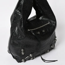 画像をギャラリービューアに読み込む, 極美品 BALENCIAGA バレンシアガ ル カゴール トートバッグ ショッパーバッグ アリーナラムスキン 780976 ブラック 中古 4a004364