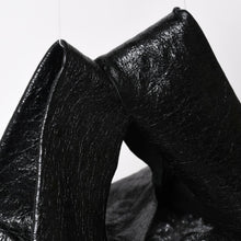 画像をギャラリービューアに読み込む, 極美品 BALENCIAGA バレンシアガ ル カゴール トートバッグ ショッパーバッグ アリーナラムスキン 780976 ブラック 中古 4a004364