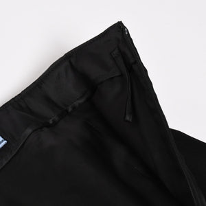 PRADA プラダ Re-Nylonトライアングルロゴ スカート 21H875 ストライプ メタルバックル 36Sサイズ ブラック シルバー金具 美品 中古 4a004299