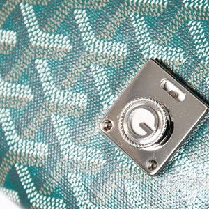 新品同様 GOYARD ゴヤール Chypre シープル ポーチウォレット ショルダーバッグ CHYPRPPMLTY09CL09P グリーン 中古 4a004367