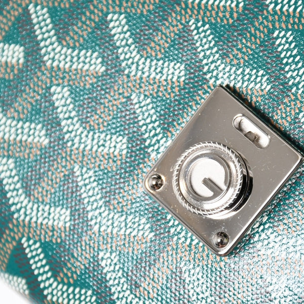 新品同様 GOYARD ゴヤール Chypre シープル ポーチウォレット ショルダーバッグ CHYPRPPMLTY09CL09P グリーン 中古 4a004367