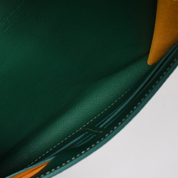 新品同様 GOYARD ゴヤール Chypre シープル ポーチウォレット ショルダーバッグ CHYPRPPMLTY09CL09P グリーン 中古 4a004367