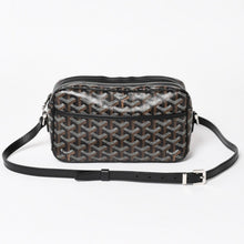 画像をギャラリービューアに読み込む, 極美品 GOYARD ゴヤール カップヴェールPM バッグ ショルダーバッグ CAPVE2PMLTY10CL10P PVC レザー ブラック 中古 4a004392
