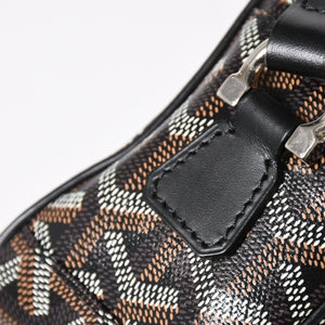 極美品 GOYARD ゴヤール カップヴェールPM バッグ ショルダーバッグ CAPVE2PMLTY10CL10P PVC レザー ブラック 中古 4a004392