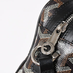 極美品 GOYARD ゴヤール カップヴェールPM バッグ ショルダーバッグ CAPVE2PMLTY10CL10P PVC レザー ブラック 中古 4a004392