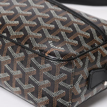 画像をギャラリービューアに読み込む, 極美品 GOYARD ゴヤール カップヴェールPM バッグ ショルダーバッグ CAPVE2PMLTY10CL10P PVC レザー ブラック 中古 4a004392