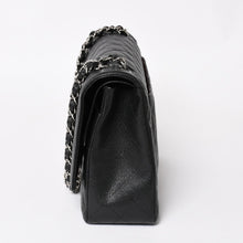 画像をギャラリービューアに読み込む, 新品同様 CHANEL シャネル デカマトラッセ33 チェーンショルダーバッグ 17番台 ココマーク キャビアスキン ブラック SV金具 中古 4a004396