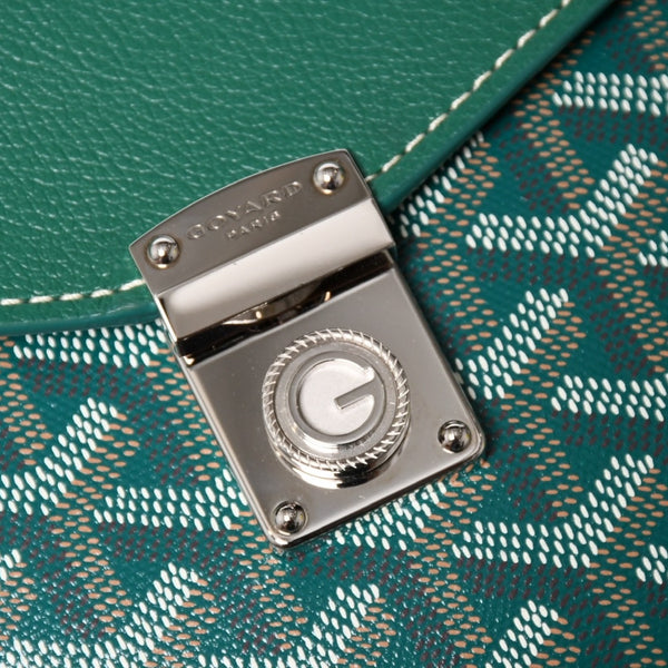 新品同様 GOYARD ゴヤール Chypre シープル ポーチウォレット ショルダーバッグ CHYPRPPMLTY09CL09P グリーン 中古 4a004367
