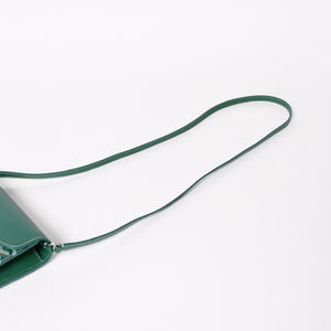 新品同様 GOYARD ゴヤール Chypre シープル ポーチウォレット ショルダーバッグ CHYPRPPMLTY09CL09P グリーン 中古 4a004367
