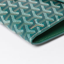 画像をギャラリービューアに読み込む, 新品同様 GOYARD ゴヤール Chypre シープル ポーチウォレット ショルダーバッグ CHYPRPPMLTY09CL09P グリーン 中古 4a004367