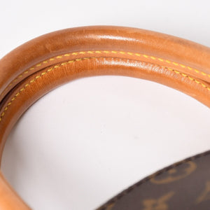 LOUISVUITTON ルイヴィトン エリプスPM ハンドバッグ M51127 モノグラム PVC レザー ブラウン ゴールド金具 美品 中古 4a004386
