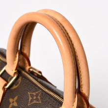 Load image into Gallery viewer, LOUIS VUITTON ルイヴィトン スピーディ25 ハンドバック M41528 モノグラム PVCコーティングキャンバス SP1015 レザー ブラウン ゴールド金具 美品 中古 4a004341