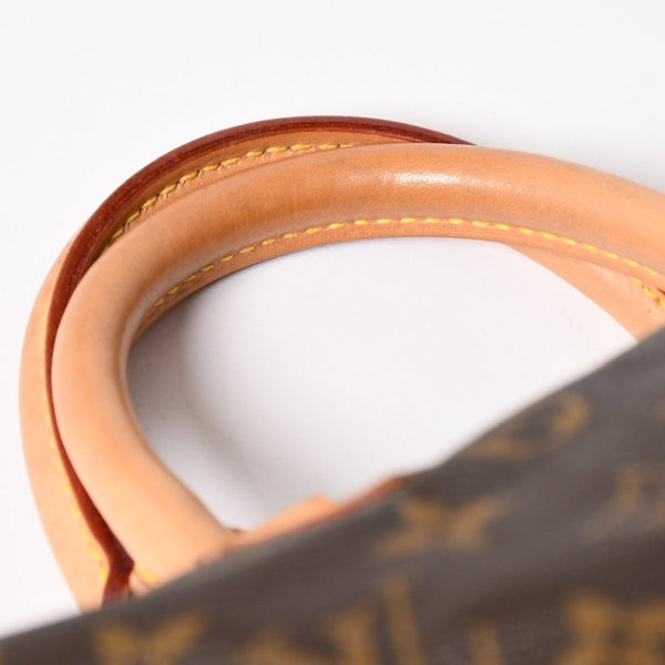 LOUIS VUITTON ルイヴィトン スピーディ25 ハンドバック M41528 モノグラム PVCコーティングキャンバス SP1015 レザー ブラウン ゴールド金具 美品 中古 4a004341