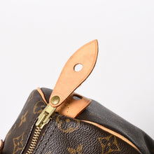 Load image into Gallery viewer, LOUIS VUITTON ルイヴィトン スピーディ25 ハンドバック M41528 モノグラム PVCコーティングキャンバス SP1015 レザー ブラウン ゴールド金具 美品 中古 4a004341