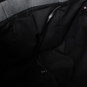 新品同様 CHANEL シャネル Deauville TGM ドーヴィルTGM 2WAYバッグ 16番台 ココマーク キャンバス レザー グレー 中古 4a004385