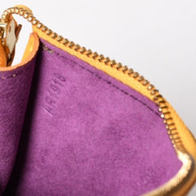 画像をギャラリービューアに読み込む, 極美品 LOUIS VUITTON ルイヴィトン ポシェット アクセソワール アクセサリーポーチ M52959 エピレザー イエロー ゴールド金具 中古 4a003941