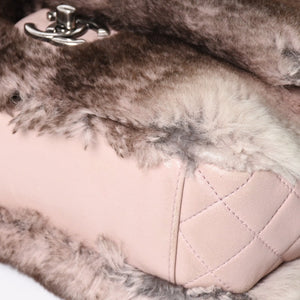 CHANEL シャネル 15AW マトラッセ Sフラップ Wチェーンショルダーバッグ A93054 21番台 ココマーク オリラグファー 美品 中古 4a004243