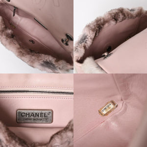 CHANEL シャネル 15AW マトラッセ Sフラップ Wチェーンショルダーバッグ A93054 21番台 ココマーク オリラグファー 美品 中古 4a004243