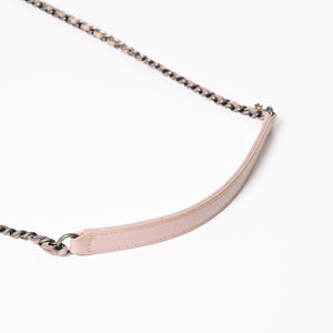 CHANEL シャネル 15AW マトラッセ Sフラップ Wチェーンショルダーバッグ A93054 21番台 ココマーク オリラグファー 美品 中古 4a004243