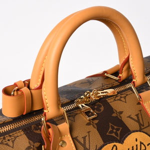 新品同様 LOUIS VUITTON×NIGO ルイヴィトン×ニゴー ボストンバッグ キーポルバンドリエール50 M45967 中古 4a004380