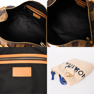 新品同様 LOUIS VUITTON×NIGO ルイヴィトン×ニゴー ボストンバッグ キーポルバンドリエール50 M45967 中古 4a004380