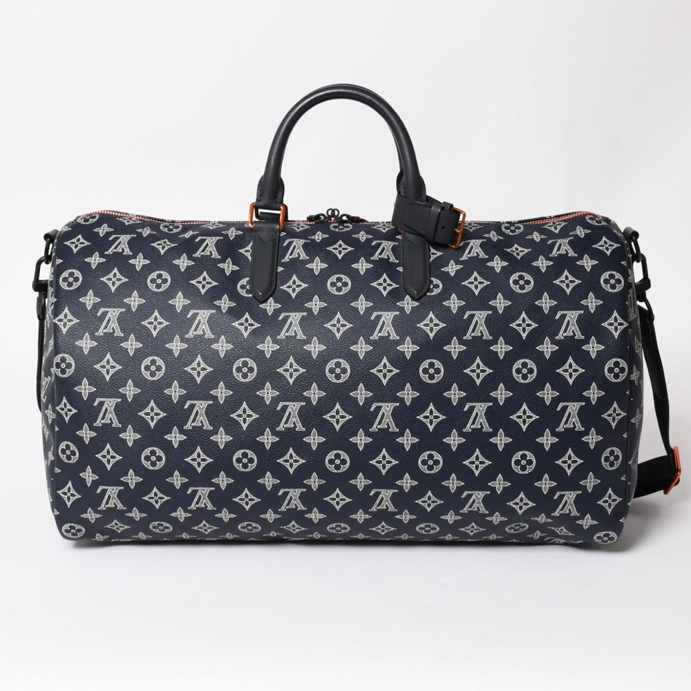 極美品 LOUIS VUITTON ルイヴィトン ボストンバッグ キーポル50バンドリエール モノグラムインク アップサイドダウン M43684 4a004348