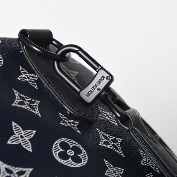 極美品 LOUIS VUITTON ルイヴィトン ボストンバッグ キーポル50バンドリエール モノグラムインク アップサイドダウン M43684 4a004348