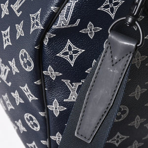極美品 LOUIS VUITTON ルイヴィトン ボストンバッグ キーポル50バンドリエール モノグラムインク アップサイドダウン M43684 4a004348