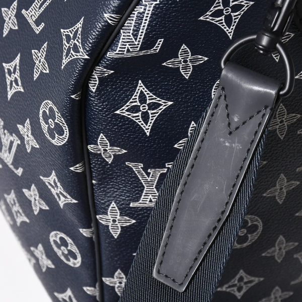 極美品 LOUIS VUITTON ルイヴィトン ボストンバッグ キーポル50バンドリエール モノグラムインク アップサイドダウン M43684 4a004348
