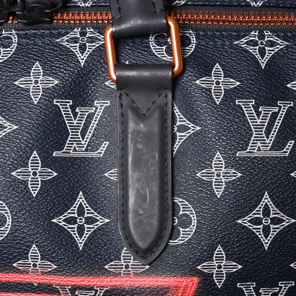 極美品 LOUIS VUITTON ルイヴィトン ボストンバッグ キーポル50バンドリエール モノグラムインク アップサイドダウン M43684 4a004348