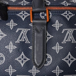 極美品 LOUIS VUITTON ルイヴィトン ボストンバッグ キーポル50バンドリエール モノグラムインク アップサイドダウン M43684 4a004348